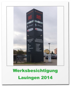 Werksbesichtigung Lauingen 2014